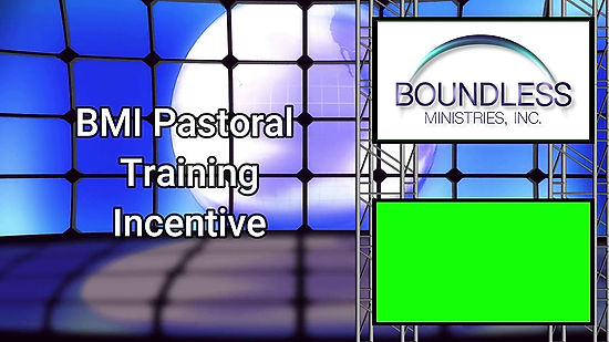 Pastoral Training Incentive